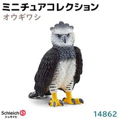 シュライヒ フィギュア オウギワシ 14862 Schleich 6.5×6.2×3.2cm ワシ 鷲 鳥 バード 動物フィギュア デザイン おもちゃ インテリア ギフト ミニチュア コレクション トイ アニマル かわいい 知育玩具 ソフビ