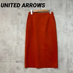 UNITED ARROWS フェイクスエードタイトスカート サイズ38 ★ ◇■