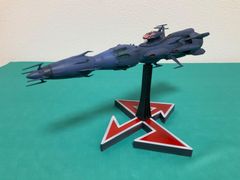 宇宙戦艦ヤマト2199 1/1000 デスラー艦 完成品 デウスーラ コアシップ