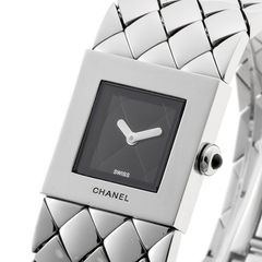 シャネル / CHANEL　マトラッセ　H0009　ブラック　クオーツ 【中古】 商品番号 A-157841