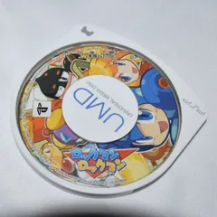 ロックマンロックマン PSPソフト プレイステーションポータブル ケース無し ソフトのみ PSP