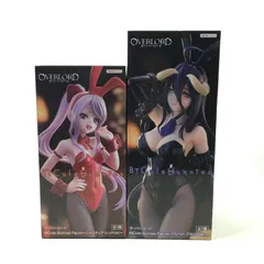 01w-3927 〇  未開封品 オーバーロード BiCuteBunnies アルベド ブラックver. シャルティア レッドver. 2点セット 【中古品】