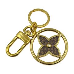 ルイヴィトン LOUIS VUITTON キーホルダー トレジャード チャーム キーリング モノグラム M01207 レディース