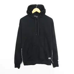 ナイキ NIKE FOOT BALL パーカー トップス 長袖 ドロップショルダー プルオーバー DRI-FIT 指穴 ロゴ S ブラック スポーツウェア ※EKM