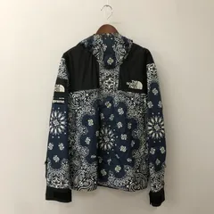 【中古品】Supreme シュプリーム × THE NORTH FACE ザ ノースフェイス 別注 コラボ 14AW BANDANA MOUNTAIN PARKA CHM9 バンダナ マウンタンパーカー ジャケット 【149-250731-kk-12-tei】