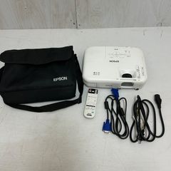 《動作確認済》EPSON　プロジェクター　EB-S02　リモコン付き　ケース付き