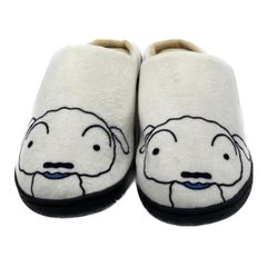 [クレヨン しんちゃん] クレヨンしんちゃん 秋冬サンダル ルームシューズ シロ スリッパ