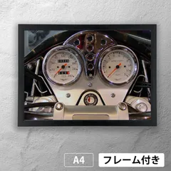 モトグッツィ（Moto Guzzi）　コックピット　フォトポスターA4　マット　その9　【フレーム付】《MT》のサムネイル