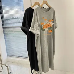 授乳服 秋 シンプル 即購入OK 大きいサイズ 妊婦服 半袖ワンピース 春 夏 産前 産後 ロング丈 Tシャツワンピース ゆったり 授乳口付き マタ