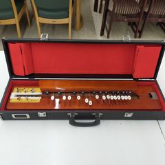 大正琴 琴伝流 テナー かえで ピック レトロ 楽器 ハードケース付