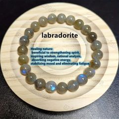 天然石ブレスレット 天然水晶 フリーサイズ パワーストーン 開運アクセサリー シンプル おしゃれ 女性用 癒し 浄化 エネルギーチャージ
