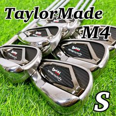 TaylorMade M4 / テーラーメイド　メンズ アイアン　ゴルフクラブ　6本セット　S エムフォー