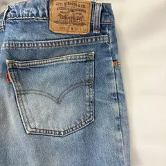 Levi's ORENGE TAB 607 90年代 紙パッチ W38L34 07040905 01 ダメージ