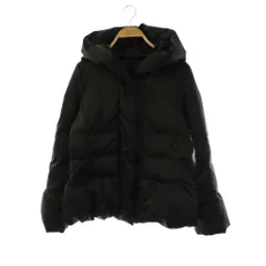 トゥービーシック TO BE CHIC フードダウンジャケット アウター 40 ブラック /DF ■OSのサムネイル