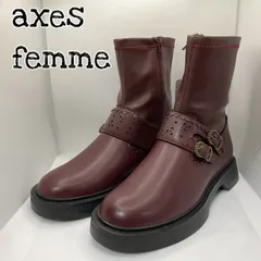 axes femme　　ストレッチエンジニアブーツ　　茶　　Ｌサイズ axes femme ストレッチエンジニアブーツ 茶 Lサイズ - メルカリ