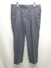 ◇ Θ THE SUIT COMPANY ザ スーツカンパニースーツ チェック スラックス パンツ サイズL ネイビー系 レディース E  【1507230003751】