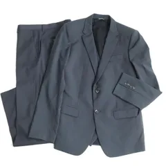 美品 ドルチェ&ガッバーナ DOLCE&GABBANA セットアップ スーツ ジャケット スラックス ベスト ストライプ メンズ 48(M相当) ブラック