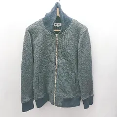 ◇ THE SHOP TK ザ ショップ ティーケー シンプル カジュアル ジップアップ 長袖 パーカー サイズM ネイビー系 メンズ E  【1405140028751】のサムネイル