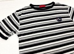EVISU エビス Tシャツ 半袖 サイズ42 エヴィス YAMANE ボーダー■