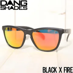 サングラス ウェリントン DANG SHADES ダンシェイディーズ OG Basic Black X Fireのサムネイル