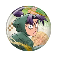 【新品/公式】忍たま乱太郎_箔押し缶バッジ 潮江文次郎 公式グッズ colleize