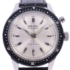 SEIKO セイコー クラウン ワンプッシュクロノ 東京オリンピック 聖火マーク 手巻き メンズ 腕時計 社外ベルト 45899【いおき質店】