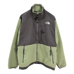 THE NORTH FACE ノースフェイス Denali デナリ フリースジャケット アウトドア ライトグリーン(レディース XL相当)中古 古着 V4249