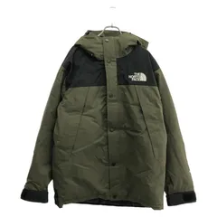 ザ・ノースフェイス THE NORTH FACE ダウンジャケット Mountain Down Jacket ND92237 カーキ×ブラック ナイロン Mountain Down Jacket メンズ Used A