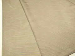 平和屋着物▽上質な小紋　単衣　変わり縞　正絹　逸品　DAAR1151jm