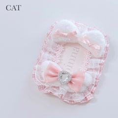 No.26 トレカケース ピンク ねこ