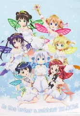 【中古】タペストリー 集合(雪の妖精) B2タペストリー 「ご注文はうさぎですか? BLOOM×ローソン」 Loppi・HMV＆BOOKS online限定