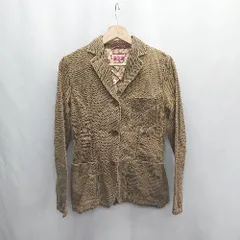 ◇ ⊇ Paul Smith JEANS ポール スミス ジーンズ 綿 デニム 長袖 ジャケット サイズ40 ブラウン系 レディース E  【1503050033718】