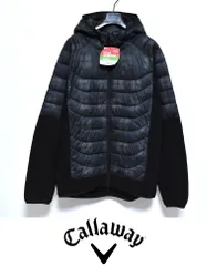 新品 キャロウェイ Callaway ゴルフ 撥水 中綿 ジャケット 3L C23217109 チェック 防風 保温 パーカー