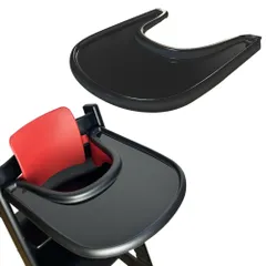 STOKKE トリップトラップ　ブラック 黒 トリップ トラップ ベビーセット/ブラック(ブラック): 家具