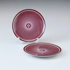 未使用 エルメス アッシュデコ ルージュ 14cm パンプレート aq10762