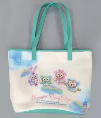 【中古】雑貨 集合 トートバッグ 「ダッフィー＆フレンズのビューティフル・レイニーデイズ」 東京ディズニーシー限定