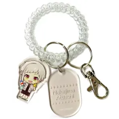 【中古】キーホルダー 中島敦 「文豪ストレイドッグス×極楽湯・RAKU SPA 銭湯へようこそ ～ポートマフィア休息編～ トレーディングロッカーキー風キーホルダー ミニキャラver.」