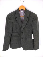 トムブラウン THOM BROWNE 21aw Green Donegal Tweed University Sport Coat メンズ JPN：0 のサムネイル