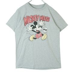 07M062◯ 90s Disney 半袖 Tシャツ ミッキー ミニー 春夏 L - メルカリ