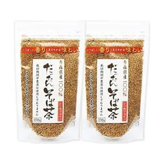 天保堂 だったんそば茶 国産 韃靼そば茶 ( 青森県産 韃靼蕎麦茶 北海T8号品種 150g×2袋セット ) (150グラム (x )のサムネイル