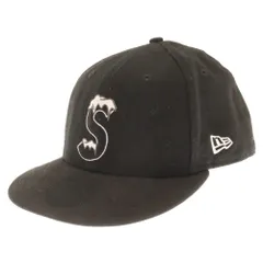 SUPREME (シュプリーム) 20AW×NEWERA ICE S Logo ニューエラ アイス Sロゴ ベースボールキャプ 帽子 ブラックのサムネイル