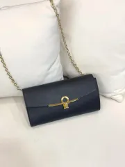 FERRAGAMO フェラガモ ガンチーニ フラップ チェーン クロスバック(正規品)