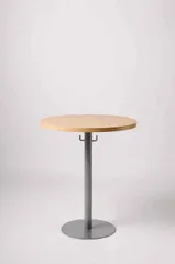 ラウンジテーブル エントランス 消毒液置き ＲＦＲＴ 一人暮らし ダイニング チェア しっかり 食事 一本足 陳列 ＳＣ−２０，リフレッシュ テレワーク 送料無料600mmナチュラル （※北海道、沖縄･離島は発送不可）