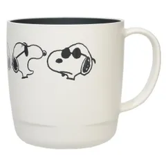 スヌーピー マグカップ スタッキングカップ フェイス JOE COOL ピーナッツ カミオジャパン ギフト プレゼント キャラクター グッズ 