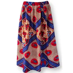 ギャザーロングスカート（ツバメ）