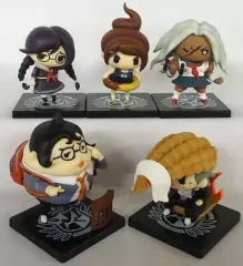 【中古】トレーディングフィギュア 全5種セット 「みんなのくじ ダンガンロンパ 希望の学園と絶望の高校生 The Animation ～ワックワクのドッキドキver.～」 G賞 デフォルメフィギュア