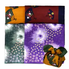 新品 [19inch] 風呂敷 日本製 和柄 4枚 まとめ ふくさ お弁当包み 包み しっかり シャンタン織 生地 ハンカチ ナフキン 敷物 50×50cm 小さめ 父の日 母の日 敬老の日 プレゼント