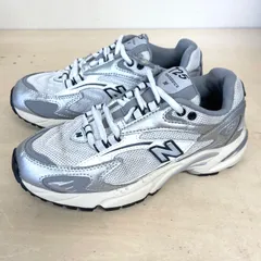 ニューバランス ML725CD スニーカー 23.0 シルバー×グレー