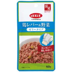 デビフ 鶏レバー&野菜 ゼリータイプ 60g×48袋のサムネイル