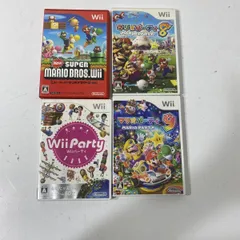 読込確認済み Wii マリオパーティ 8 9 Wiiパーティ 他 ソフト 4点まとめて【送料無料】AAA0001S4607/0612
